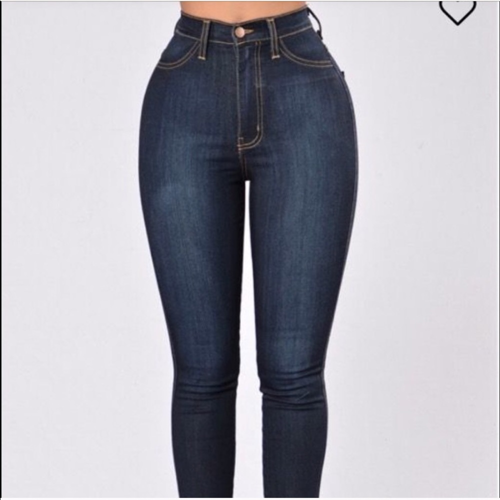 Fashion nova classic high rise jeans